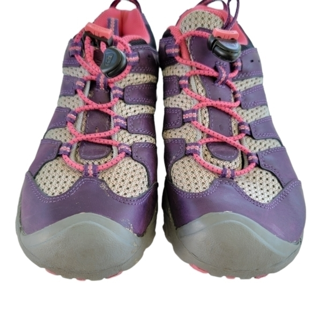 Keen Koven Hiking Trail Athletic Shoes Women's Sz 5 Purple‎ Pink Leather 1011280